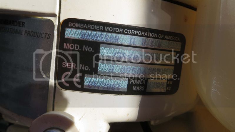 evinrude motor serial number